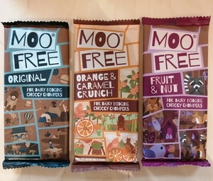 Moo Free csokoládék